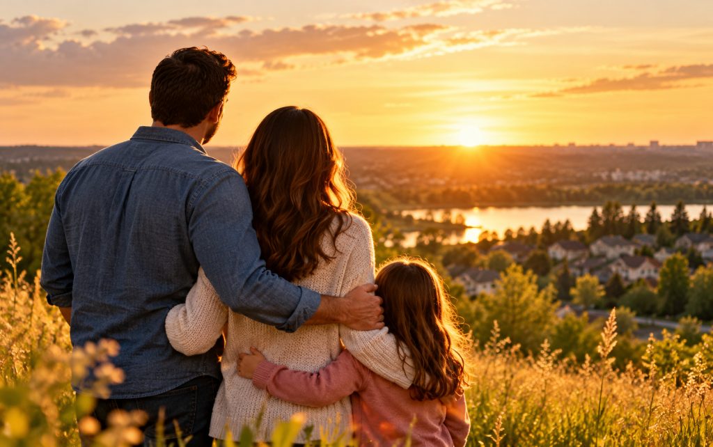 Find the Right Sherwood Park Lawyer for Your Family Law and Legal Needs Sherwood Park Lawyer Family Embracing at Sunsetsherwood-park-lawyer-sherwood-park